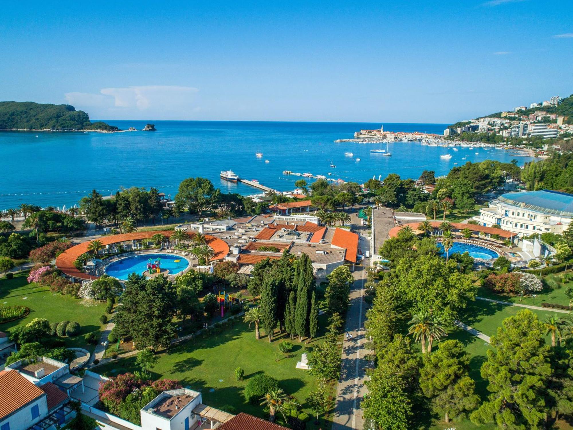 Hotel Slovenska Plaza Budva Exterior foto